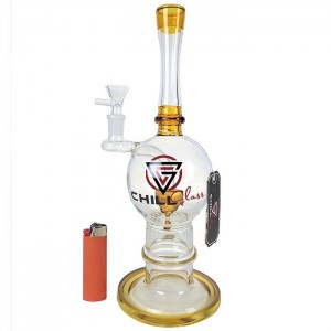Chill Glass - 12" Cone Perc BangerH Water Pipe 14Female [JLC-59]